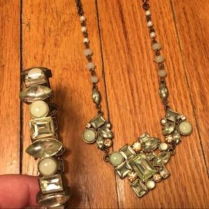 Betsy Johnson necklace and bracelet